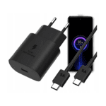 Szybka ładowarka sieciowa 25W dla Samsunga + Kabel 1m USB-C