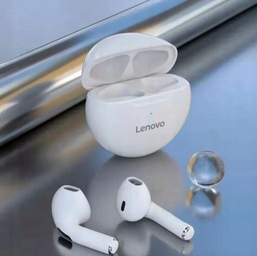 SLUCHAWKI-BEZPRZEWODOWE-LENOVO-HT38-WODOODPORNE-GAMINGOWE-POWERBANK-Marka-Lenovo