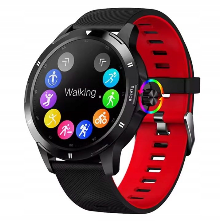 ZEGAREK-SMARTWATCH-SPORTOWY-ROZMOWY-MESKI-DAMSKI-POLSKIE-MENU-CZARNY-Marka-Stilo