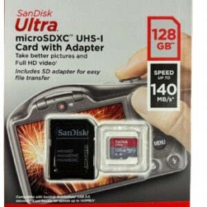 Karta pamięci SanDisk 128GB microSDXC ULTRA 140MB/s