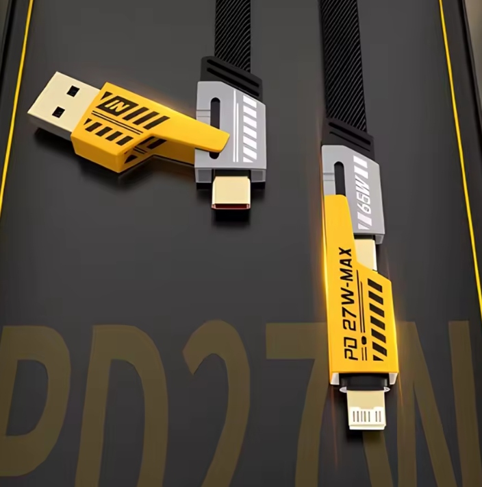 KABEL-USB-Typ-C-Typ-C-Lightning-Micro-65W-4w1-QC-4-0-PD-do-TELEFON-LAPTOP-Stan-opakowania-oryginalne