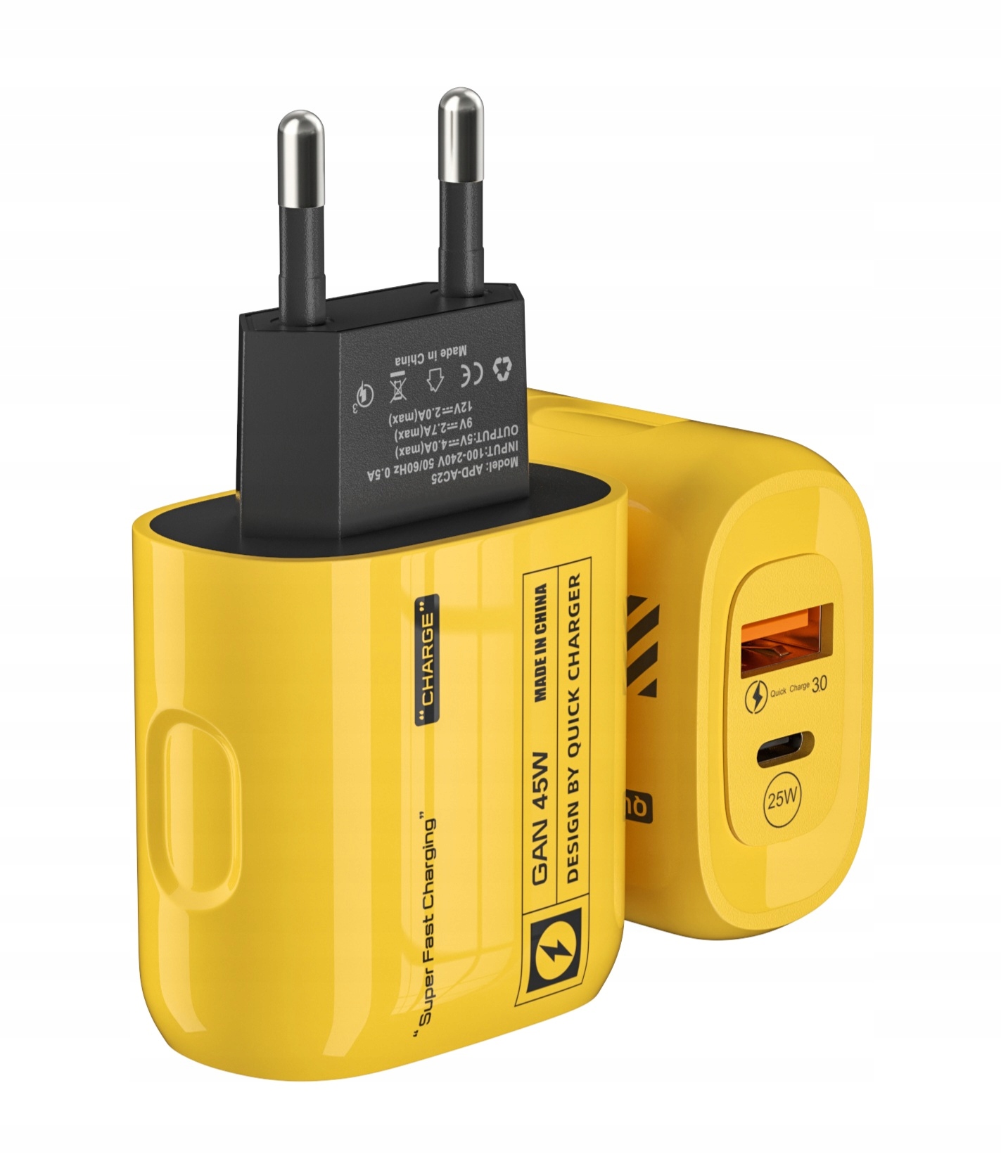 SZYBKA-LADOWARKA-SIECIOWA-USB-TYPE-C-GaN-45W-QC-3-0-PD-do-TELEFONU-LAPTOPA